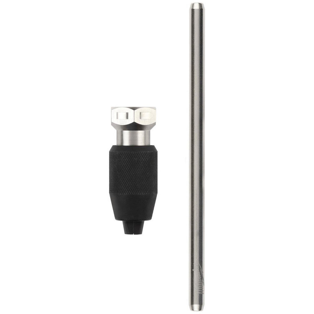 Milwaukee Tool 49-57-5001 Tap Wrenches Minimum Tap Size Compatibility (mm) 6.35  Minimum Tap Size Compatibility (Inch) 1/4  Maximum Tap Size Compatibility (Inch) 1/2  Maximum Tap Size Compatibility (mm) 12.70  Handle Style T-Handle  Ratcheting No