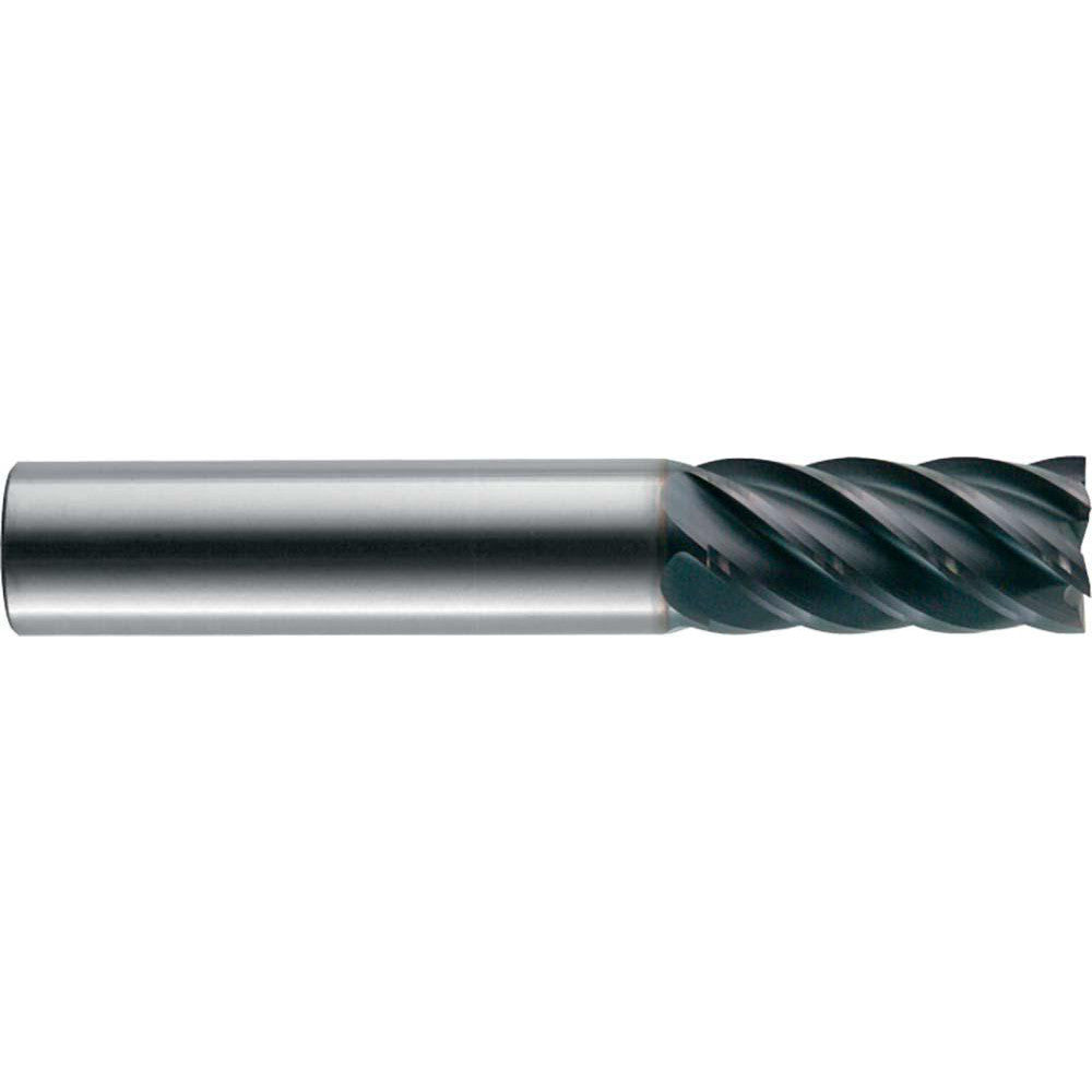 RobbJack ST-646-16-A Corner Radius End Mill 1/2" Dia, 1" LOC, 0.0060 to 0.0090" Radius, 6 Flutes, Solid Carbide