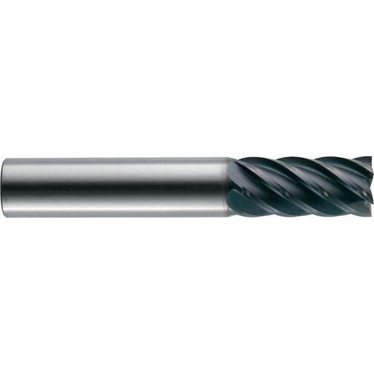 RobbJack ST-646-16-A Corner Radius End Mill 1/2" Dia, 1" LOC, 0.0060 to 0.0090" Radius, 6 Flutes, Solid Carbide