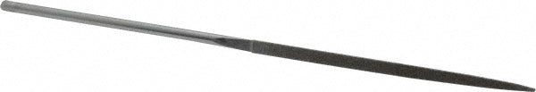 Grobet 33.965 Three Square Needle Diamond File 5-1/2" OAL, Very Fine Grade