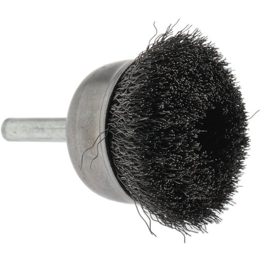 PRIVATE BRANDS SPECIALTY, INC. PB32790 Cup Brush 1-3/4" Dia, 0.008" Wire Dia, Steel, Crimped