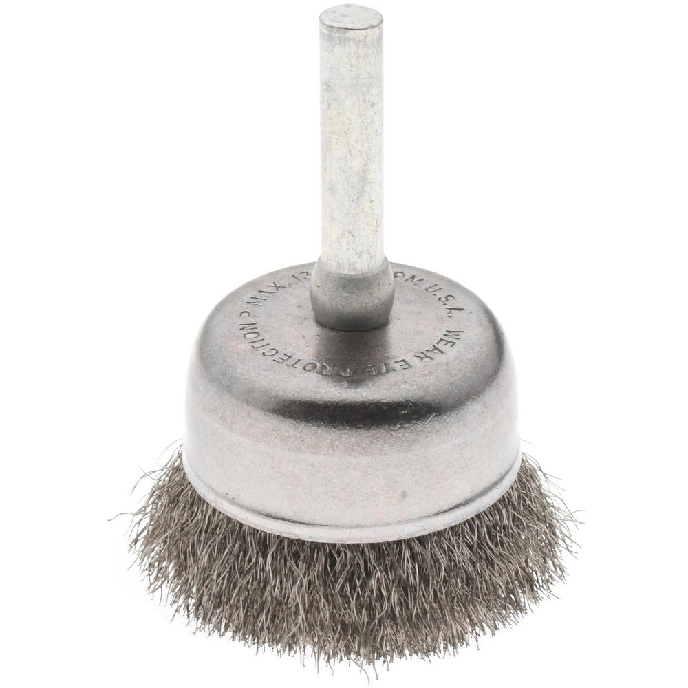 Private Brands Specialty, Inc. PB33340 Cup Brush 1-3/4" Dia, 0.006" Wire Dia, Stainless Steel, Crimped