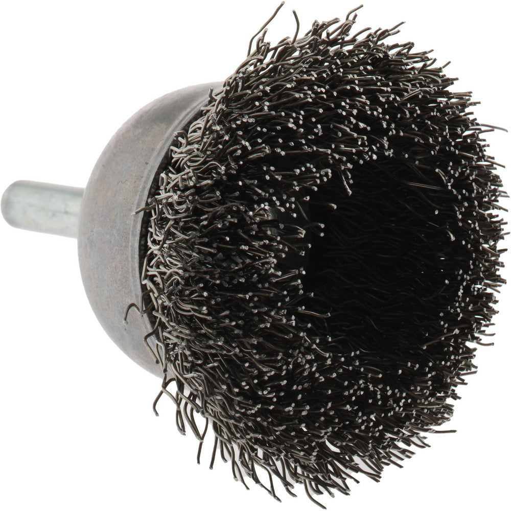 PRIVATE BRANDS SPECIALTY, INC. PB33420 Cup Brush 1-3/4" Dia, 0.014" Wire Dia, Stainless Steel, Crimped