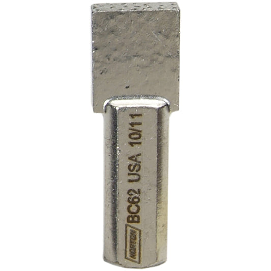 Norton 66260195012 Diamond Dresser 7/16" Shank Dia, Grit Impregnated Point