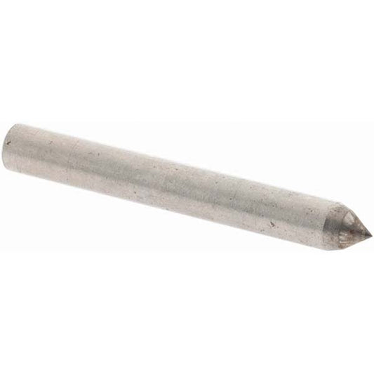 Norton 66260195018 Diamond Dresser 1/8" Shank Dia, Convex Radius Point