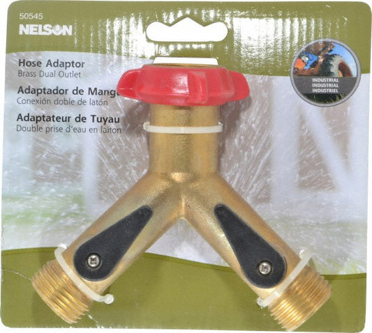 Nelson 855454-1001 Garden Hose Adapter Brass