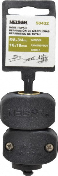 Nelson 854324-1001 Garden Hose Fitting 5/8", Brass & Nylon