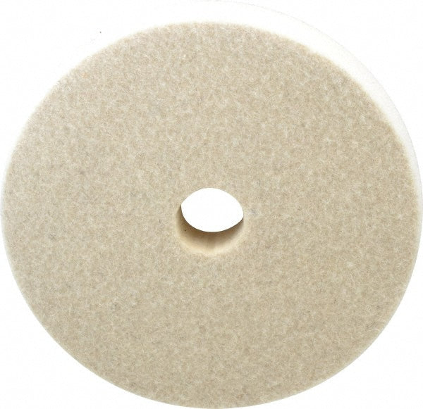 Buffalo Felt Corp - Abrasives 2 01004 04531 2 Unmounted Polishing Buffing Wheel 3" Dia, 1/2" Thick, 1/2" Arbor Hole Dia