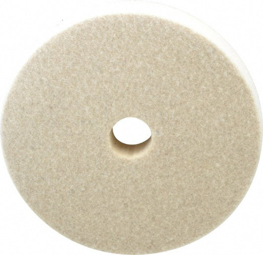 Buffalo Felt Corp - Abrasives 2 01004 04531 2 Unmounted Polishing Buffing Wheel 3" Dia, 1/2" Thick, 1/2" Arbor Hole Dia