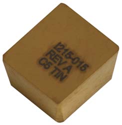 Cutting Tool Technologies 1215-015 TIN Milling Insert C5, Solid Carbide