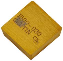 Cutting Tool Technologies 1500-030 TIN Milling Insert C5, Solid Carbide