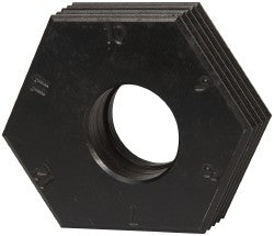 Mitee-Bite 90125 7 to 12mm Hex, 1/2-13 Stud Thread, Irregular Hex Clamp
