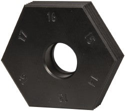 Mitee-Bite 90135 13 to 18mm Hex, 1/2-13 Stud Thread, Irregular Hex Clamp