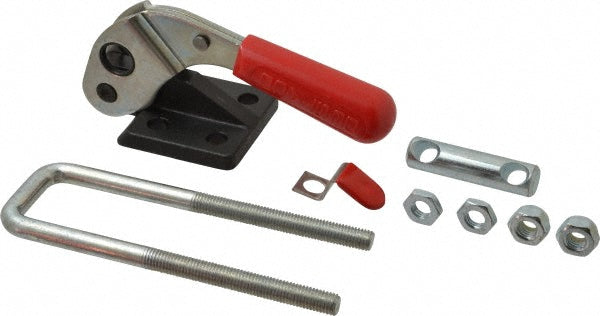 De-Sta-Co 374 Pull-Action Latch Clamp Vertical, 4,000 lb, U-Hook, Flanged Base