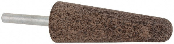Cratex A3A36CXI 1/4 Mounted Point 2-3/4" Thick, 1/4" Shank Dia, A3, 36 Grit, Very Coarse