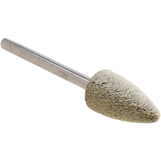Cratex B52A80CXG 1/8 Mounted Point 3/4" Thick, 1/8" Shank Dia, B52, 80 Grit, Medium