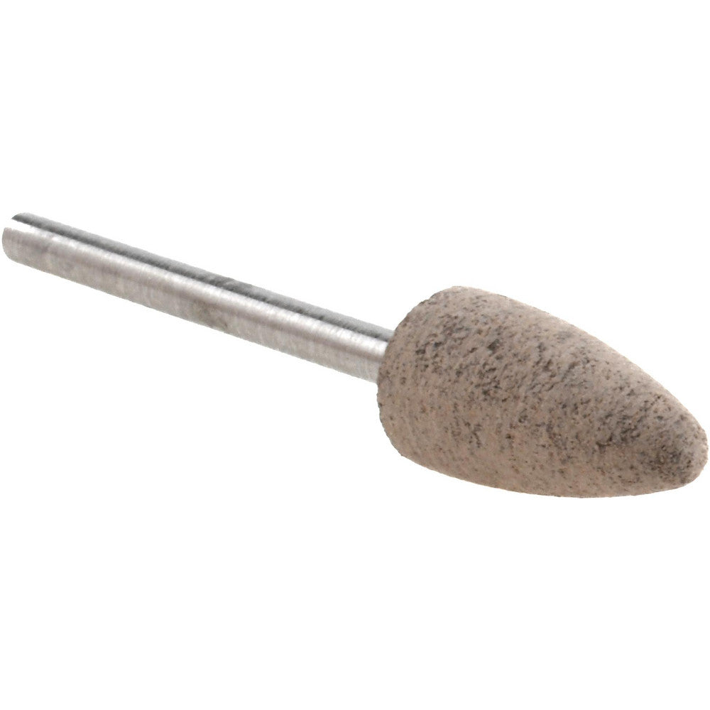 Cratex B52A80CXI 1/8 Mounted Point 3/4" Thick, 1/8" Shank Dia, B52, 80 Grit, Medium