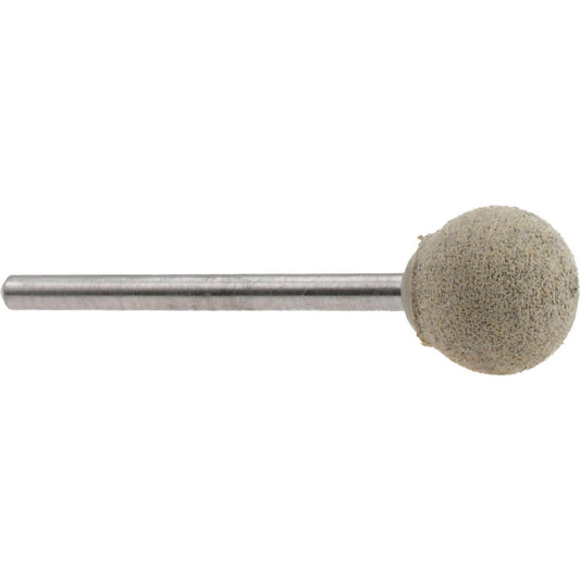 Cratex B121A80CXH 1/8 Mounted Point 1/2" Thick, 1/8" Shank Dia, B121, 80 Grit, Medium