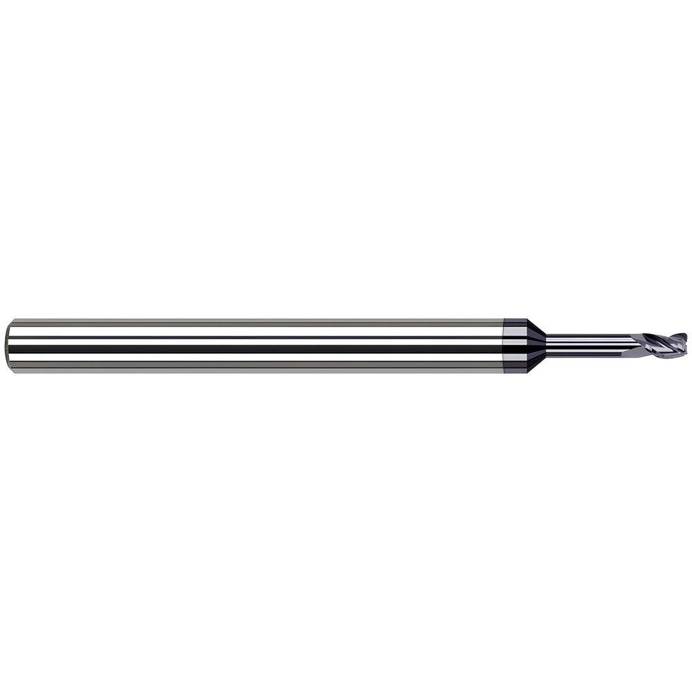 Harvey Tool 62447-C3 Corner Radius End Mill 0.0470" Dia, 0.0710" LOC, 0.0050" Radius, 3 Flute, Solid Carbide
