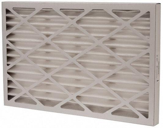Value Collection 102-740-017 Pleated Air Filter Wireless Pleated, MERV 8, Synthetic, 16" High, 25" Wide, 1-3/4" Deep