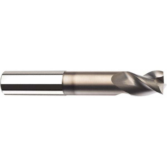 Kyocera SGS Precision Tools 44773 Corner Radius End Mill 8 mm Dia, 12 mm LOC, 0.3 mm Radius, 3 Flutes, Solid Carbide