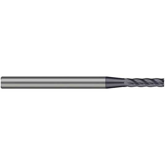 Harvey Tool 707162-C3 Square End Mill 0.0620" Dia, 0.3120" LOC, 5 Flute, Solid Carbide