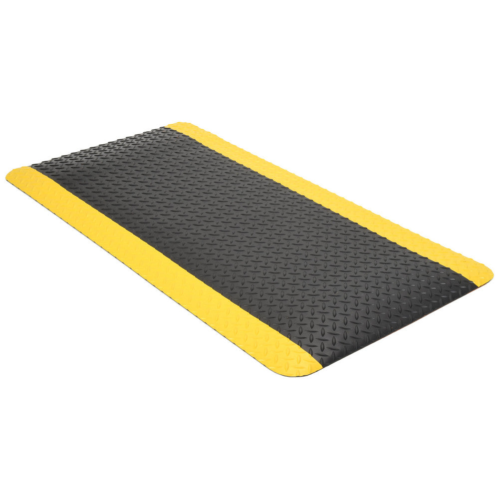 PRO-SAFE 3956709032X4 Anti-Fatigue Mat 4' Long, 2' Wide, 1 Thick, Vinyl, Beveled Edges, Heavy-Duty
