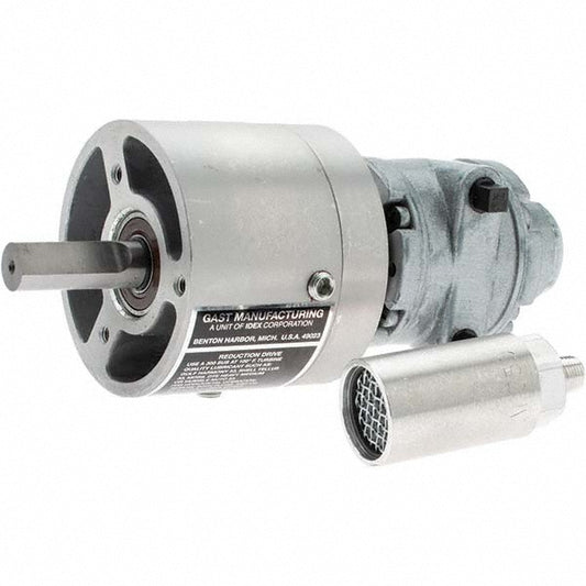 Gast 1UP-NRV-11-GR11 0.32 hp Reversible Face Air Actuated Motor