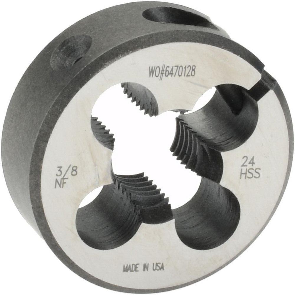 Made In USA Dies 03693181 Round Die 3/8-24, 3/8" OD, High Speed Steel