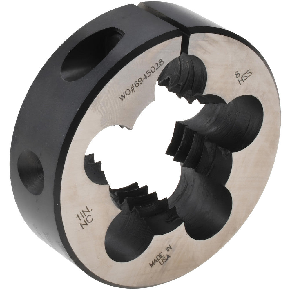 Made In USA Dies 03695632 Round Die 1-8, 2" OD, High Speed Steel