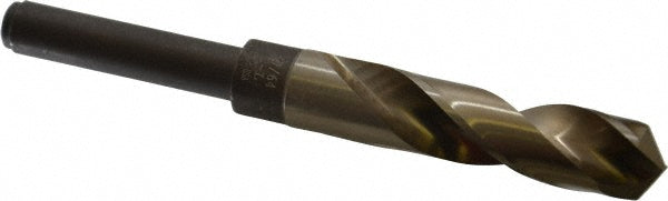 Chicago-Latrobe 53447 Reduced Shank Drill Bit 47/64'' Dia, 1/2'' Shank Dia, 118 °, Cobalt