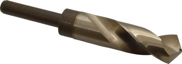 Chicago-Latrobe 53463 Reduced Shank Drill Bit 63/64'' Dia, 1/2'' Shank Dia, 118 °, Cobalt