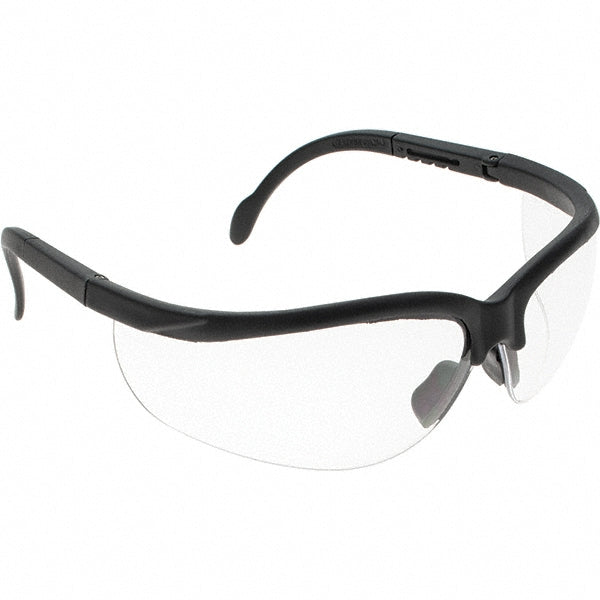 Radians JR0110ID Safety Glass Scratch-Resistant, Clear Lenses, Full-Framed