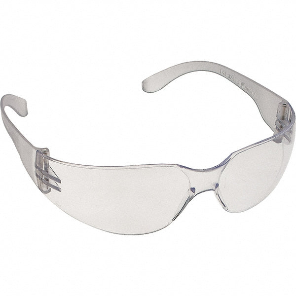Radians MR0110ID Safety Glass Anti-Fog & Scratch-Resistant, Polycarbonate, Clear Lenses, Full-Framed
