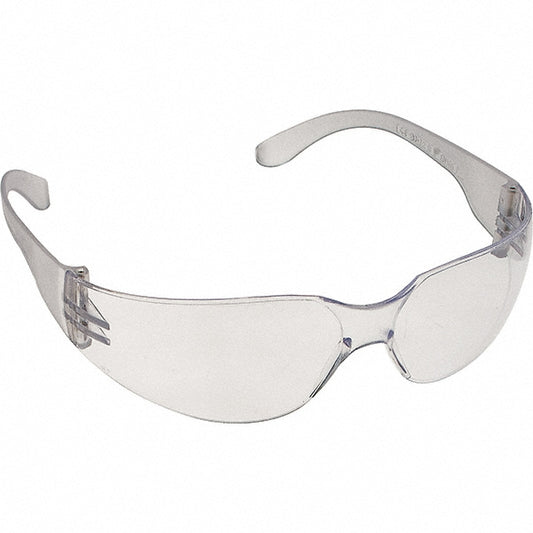 Radians MR0110ID Safety Glass Anti-Fog & Scratch-Resistant, Polycarbonate, Clear Lenses, Full-Framed