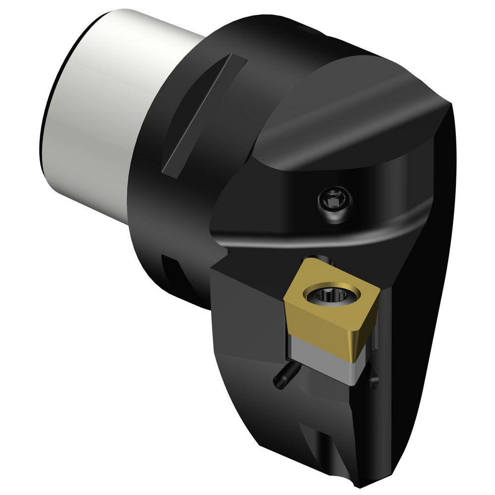 Sandvik Coromant 8442449 Modular Turning & Profiling Cutting Unit Heads System Size C3  Cutting Direction Left Hand  Compatible Insert Style DCMT  Compatible Insert Size Code 11T3  Internal or External Internal  Insert Holding Method Screw Clamp