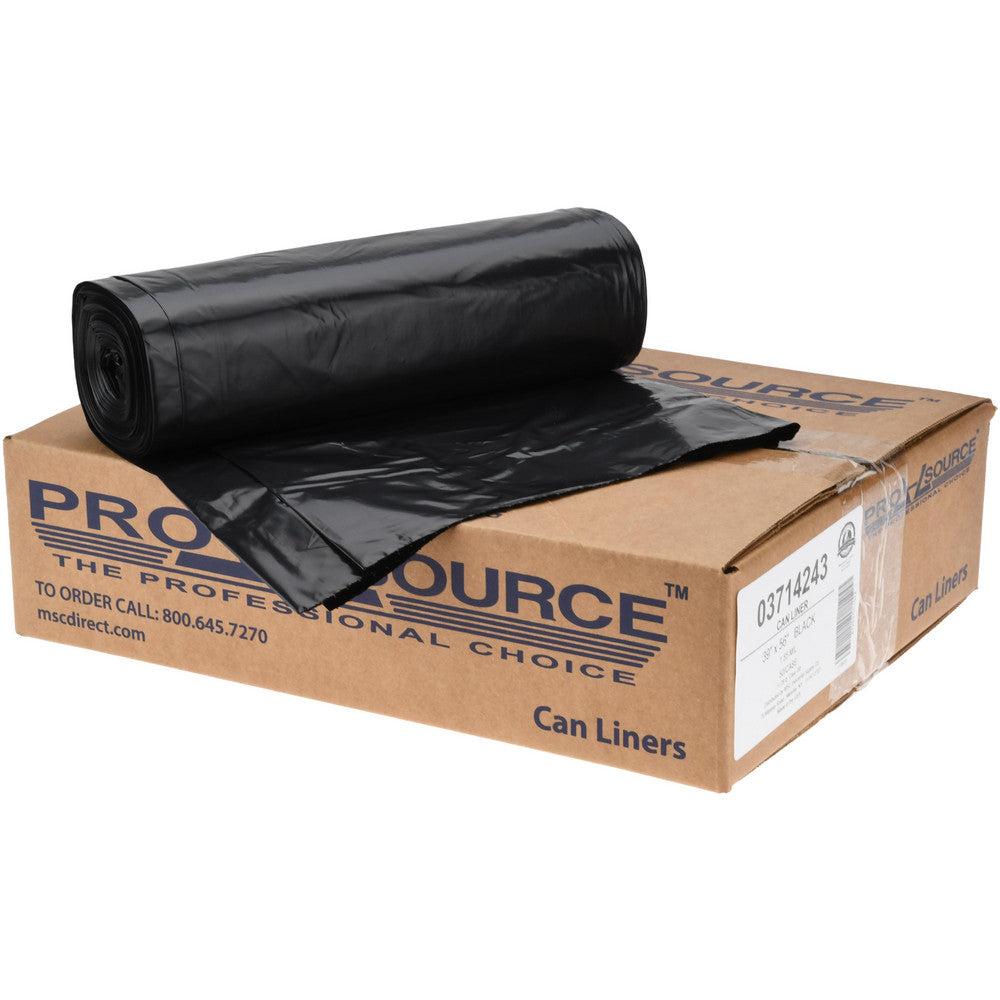 Pro-Source PSRST3956155-50 Trash Bags 60 gal, 1.55 mil, 50 Pack
