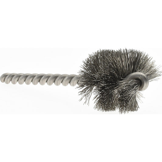 The Mill-Rose Company 09-401828 Power Tube Brush Helical, Stainless Steel