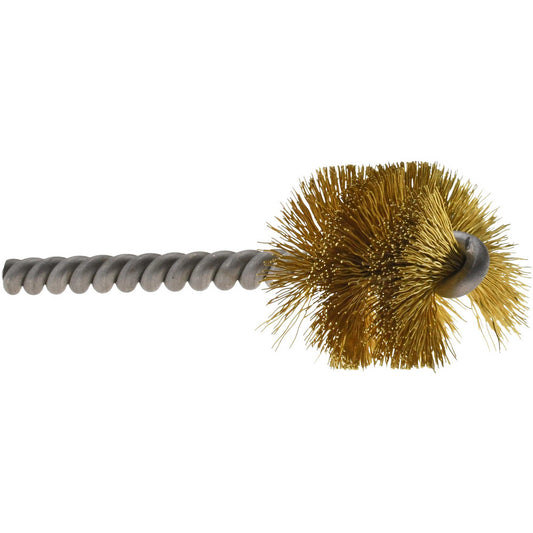The Mill-Rose Company 09-401838 Power Tube Brush Helical, Brass