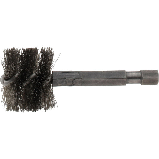 THE MILL-ROSE COMPANY 09-660014-HS 7/8 Inch Inside Diameter, 1 Inch Actual Brush Diameter, Stainless Steel, Power Fitting and Cleaning Brush