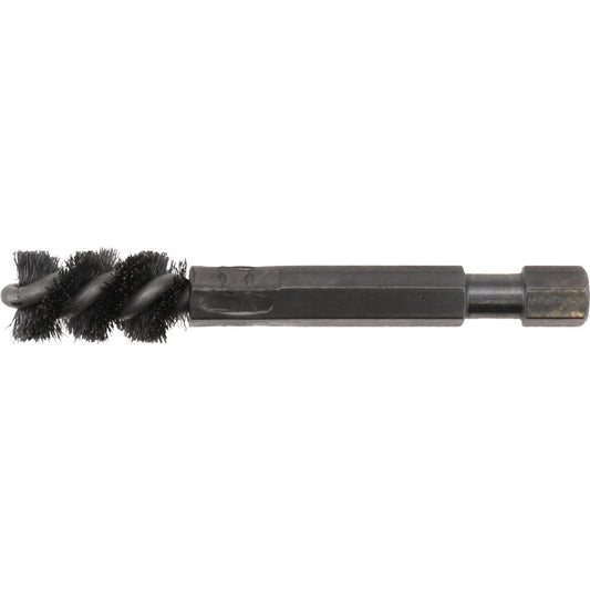 THE MILL-ROSE COMPANY 09-660004-H 1/4 Inch Inside Diameter, 3/8 Inch Actual Brush Diameter, Carbon Steel, Power Fitting and Cleaning Brush
