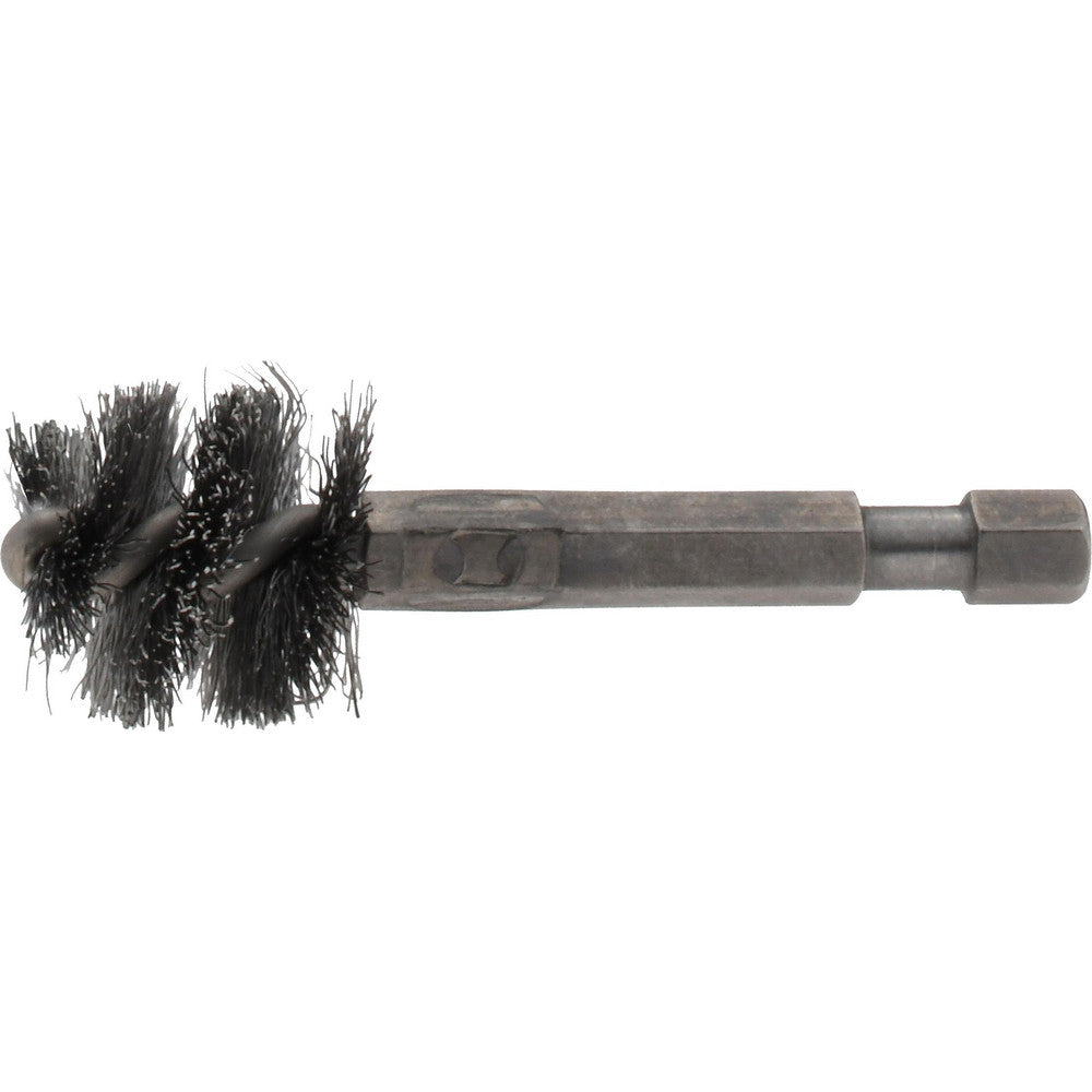 THE MILL-ROSE COMPANY 09-660010-H 5/8 Inch Inside Diameter, 3/4 Inch Actual Brush Diameter, Carbon Steel, Power Fitting and Cleaning Brush