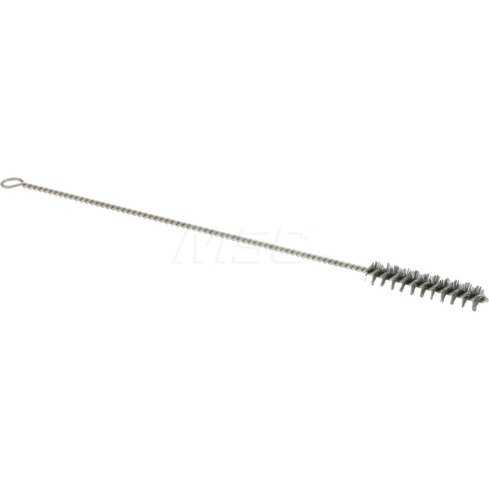 Pro-Source 05038 1-1/2" Long x 5/16" Diam Stainless Steel Twisted Wire Bristle Brush