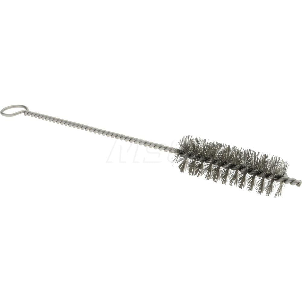 Pro-Source 05148 3" Long x 1" Diam Stainless Steel Twisted Wire Bristle Brush