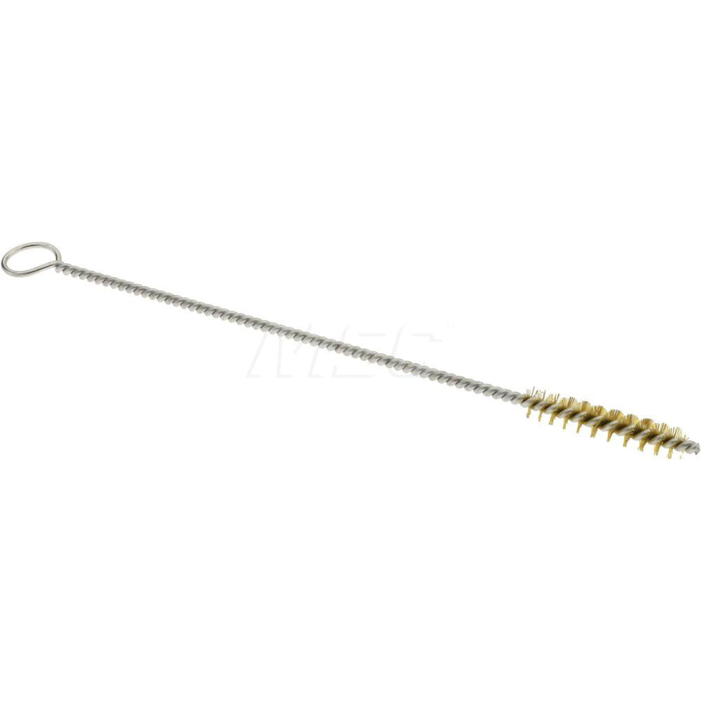 Pro-Source 04988 1" Long x 5/32" Diam Brass Twisted Wire Bristle Brush