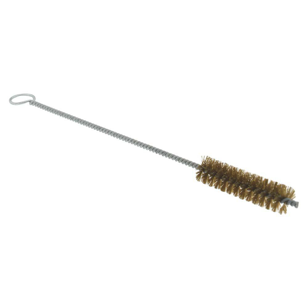 Pro-Source 05067 2" Long x 1/2" Diam Brass Twisted Wire Bristle Brush