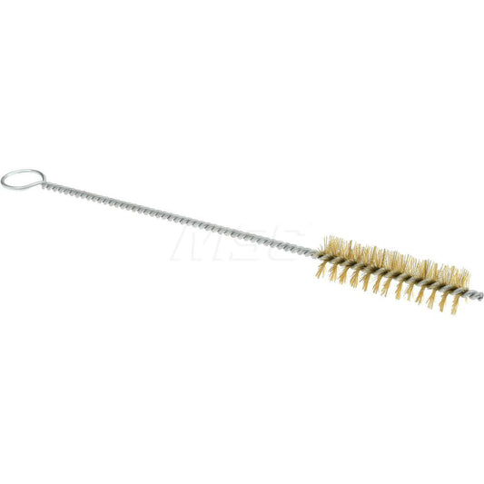 Pro-Source 05097 2-1/2" Long x 11/16" Diam Brass Twisted Wire Bristle Brush