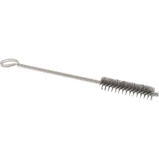 THE MILL-ROSE COMPANY 09-420605 1-1/2" Long x 3/8" Diam Stainless Steel Twisted Wire Bristle Brush