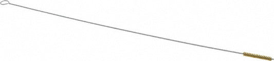 THE MILL-ROSE COMPANY 09-230418 1-1/2" Long x 1/4" Diam Brass Twisted Wire Bristle Brush