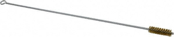 THE MILL-ROSE COMPANY 09-231018 2" Long x 5/8" Diam Brass Twisted Wire Bristle Brush